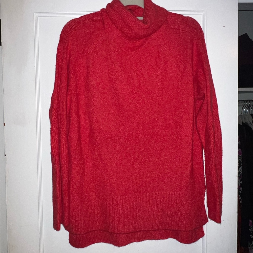 Red A New Day Turtleneck sweater